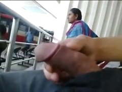 Hot indian guy masturbate in public